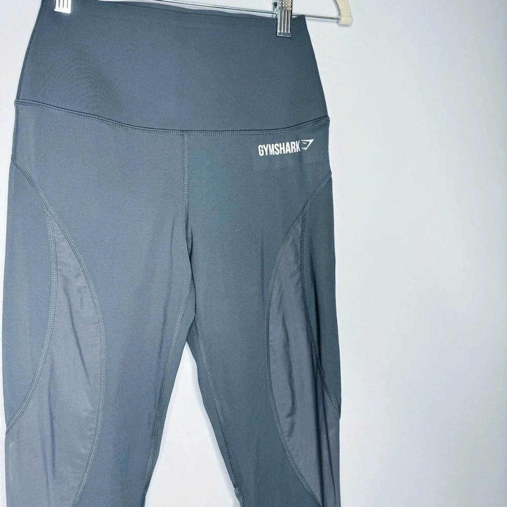 Gymshark - Dark Grey Mesh Leggings
